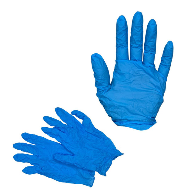 Dynarex Blue Nitrile Gloves | Disposable Exam Protection – 3 Pair