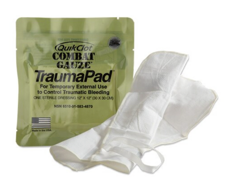 QuikClot Trauma Pad