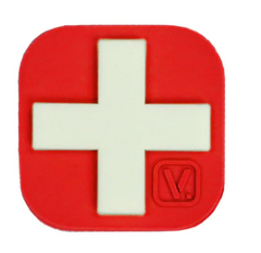 Medical Cross - "Super-Lumen" Glow-In-The-Dark Patch Red Vanquest  medical-gear-outfitters.myshopify.com Medical Gear Outfitters