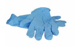 Blue Nitrile Gloves - 3 pair