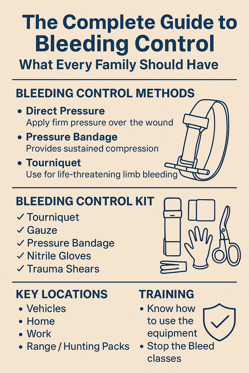 The Complete Guide to Bleeding Control: What Every Family Should Have