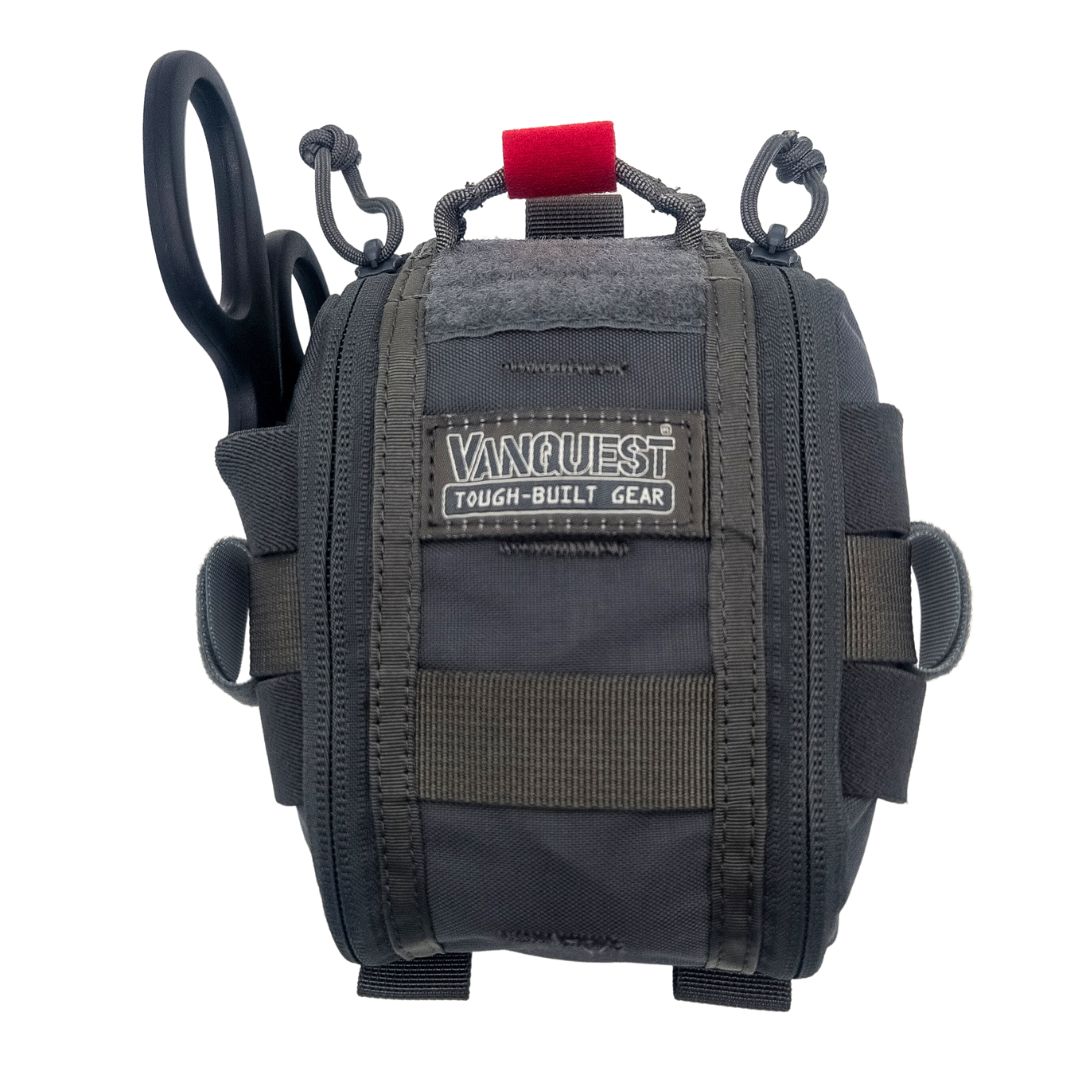 Vanquest Gear FATPack Gen-2 First Aid Trauma Pack4x6 Black Small 081246BK
