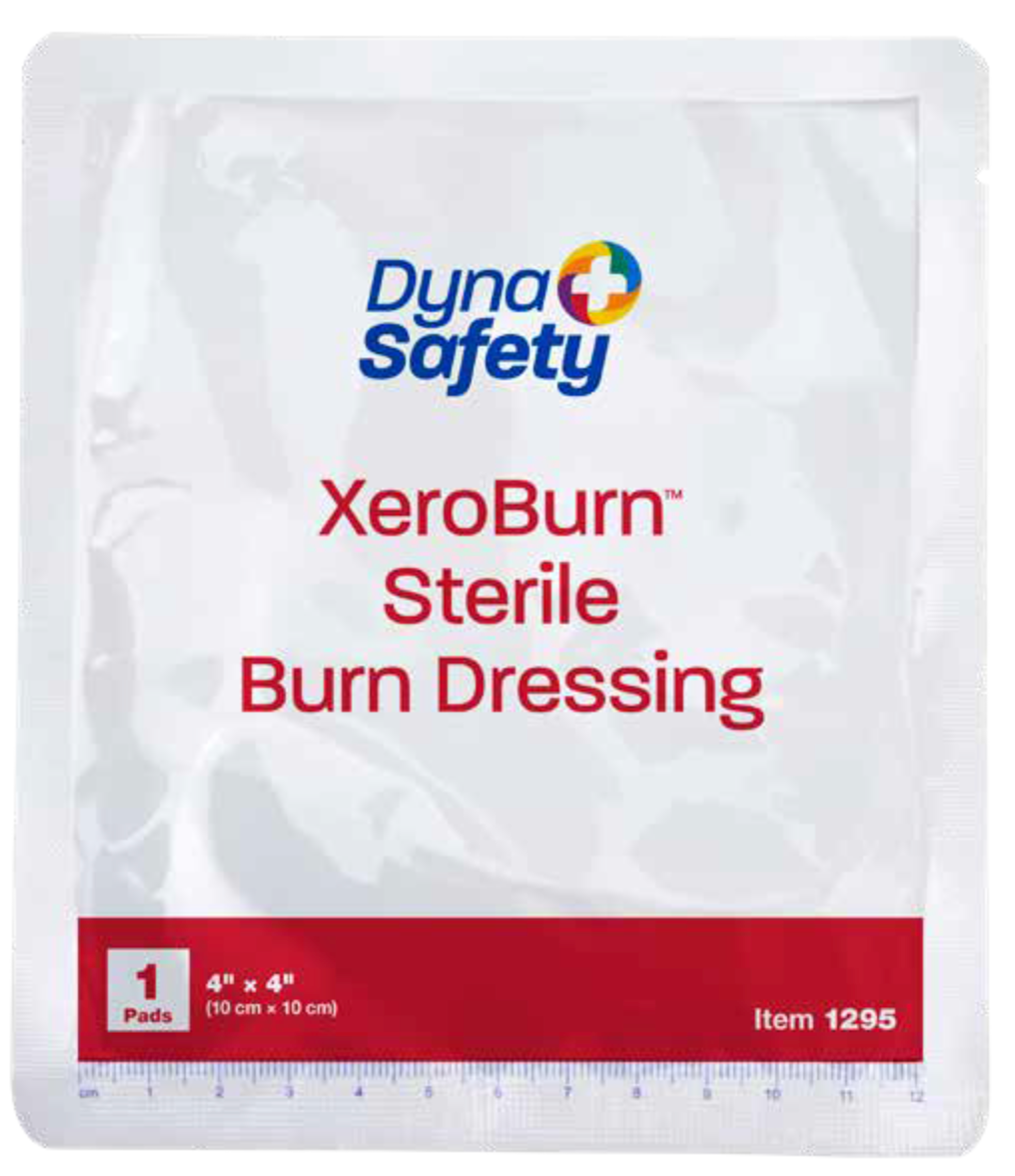 Dynarex XeroBurn Sterile Burn Dressing – 4x4 Burn Care for First Aid & EMS Dynarex XeroBurn Sterile Burn Dressing – 4x4 Burn Care for First Aid & EMS