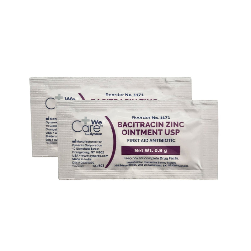 Bacitracin Zinc Ointment, .9 gram foil pack 144 packs