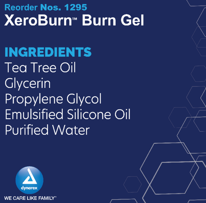 Dynarex XeroBurn Sterile Burn Dressing, 4" x 4"