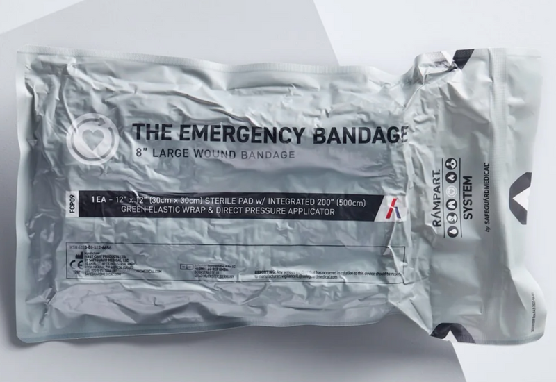 8″ Abdominal Large Wound Bandage w/ Pad