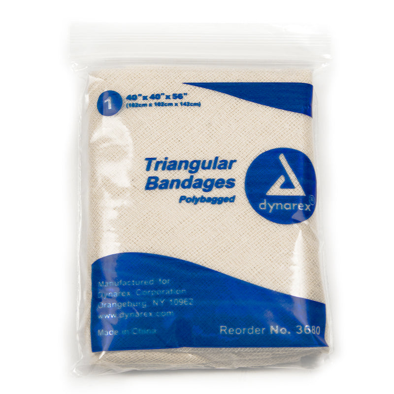 Triangular Bandages 40&quot; X 40&quot; X 56&quot; (Qty 12)