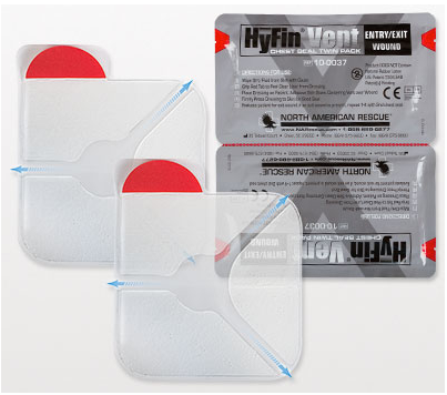 HyFin Chest Seal Twin Pack - Vented