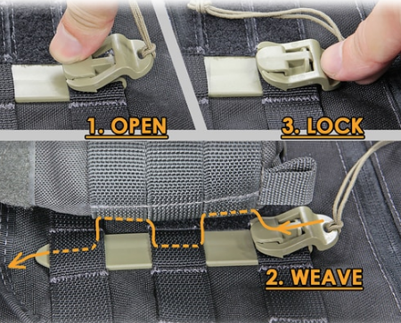 5&quot; MOLLE STICKS (4-Pack)  Vanquest  medical-gear-outfitters.myshopify.com Medical Gear Outfitters