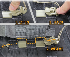 5" MOLLE STICKS (4-Pack)  Vanquest  medical-gear-outfitters.myshopify.com Medical Gear Outfitters