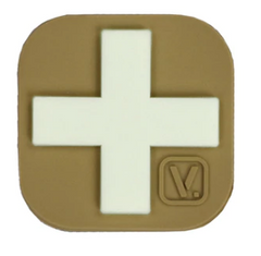 Medical Cross - "Super-Lumen" Glow-In-The-Dark Patch Tan Vanquest  medical-gear-outfitters.myshopify.com Medical Gear Outfitters