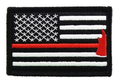Firefighter Axe US Flag Thin Red Line