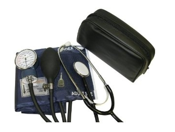 Adult Blood Pressure Cuff and Stethoscope