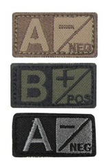 Cloth Blood Type Patch  Condor  medical-gear-outfitters.myshopify.com Medical Gear Outfitters