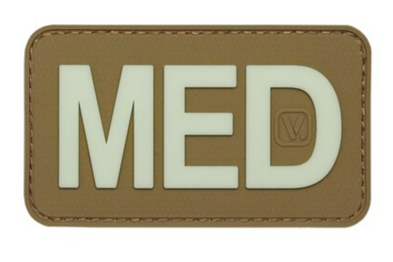 MED Medical Patch - "Super-Lumen" Glow-In-The-Dark Patch - Medical Gear Outfitters
