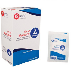 Box of 50 Oval Eyepads - Medical Gear Outfitters