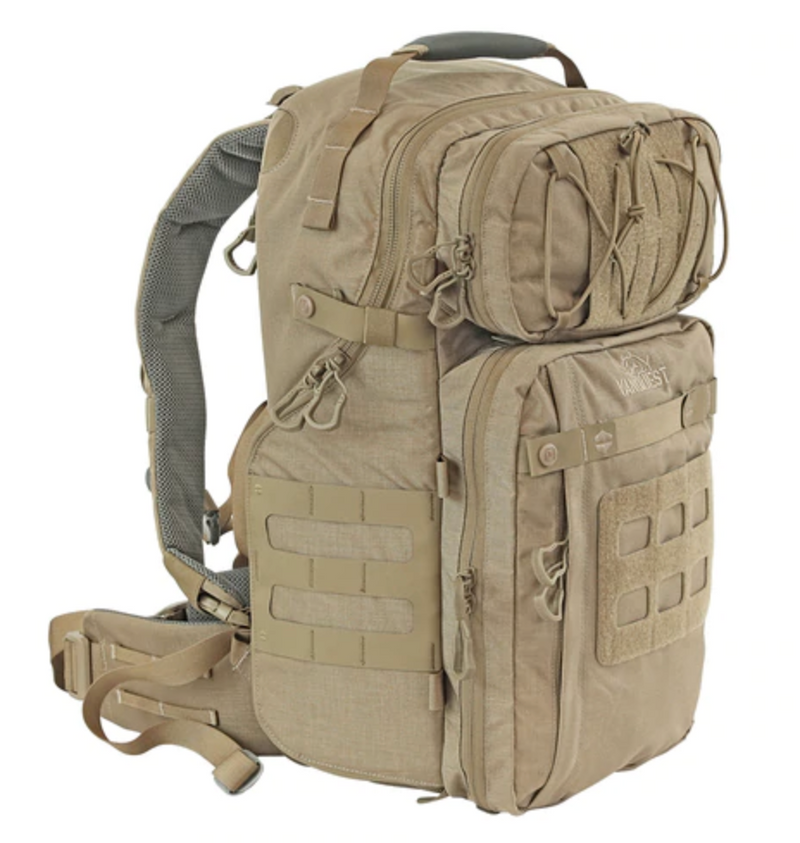 Mil-Tec Outdoor Bag (Black, Medical Kit Bag)