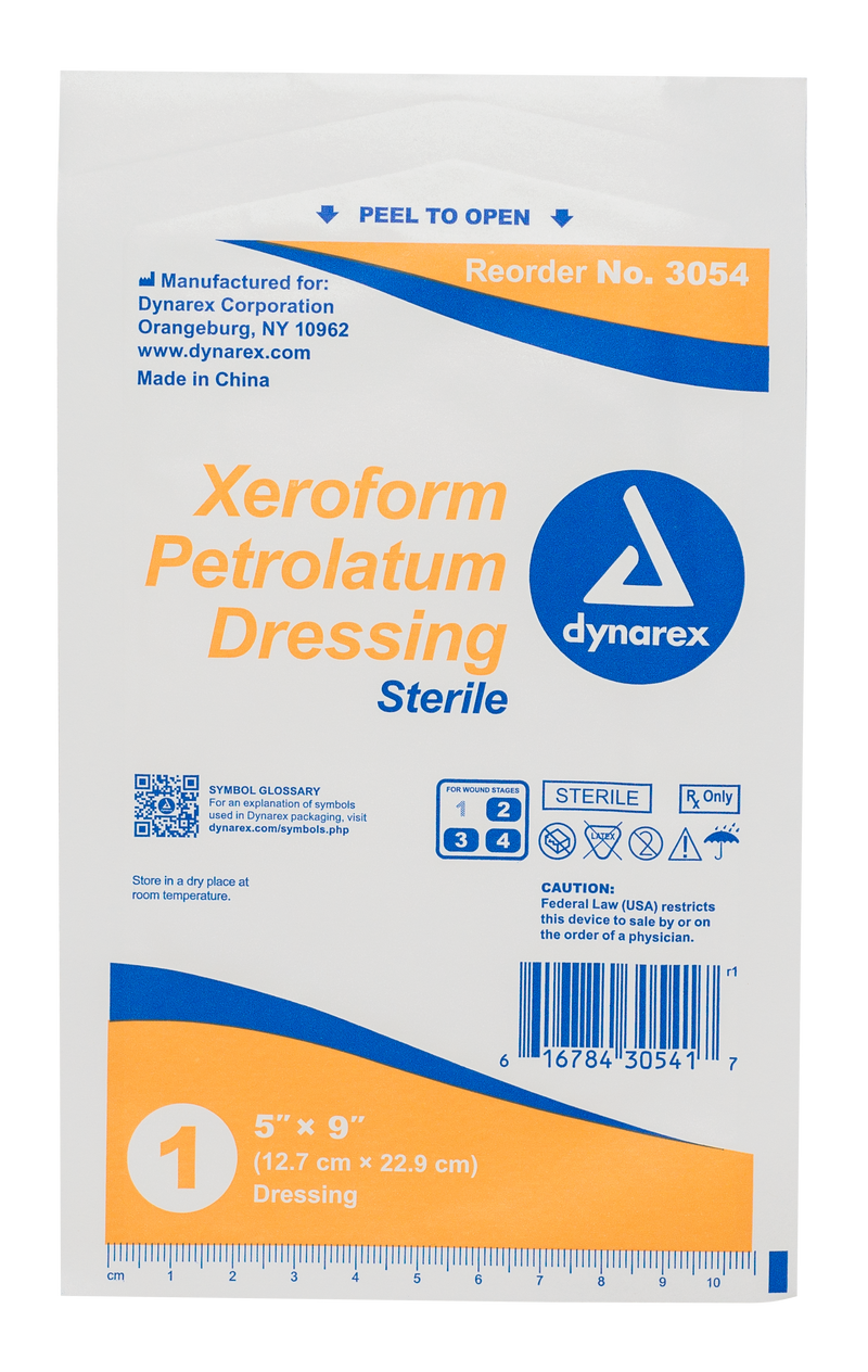 Xeroform Gauze Dressings Box of 50 - Medical Gear Outfitters